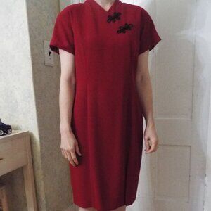 Red Randi May Collection dress - like new!